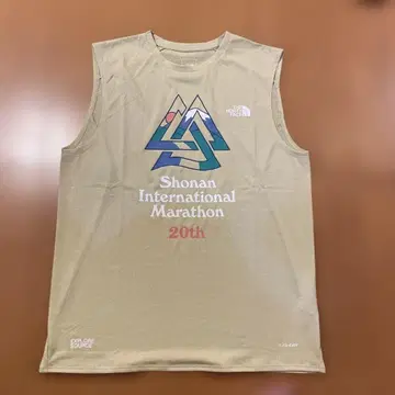 쇼난 국제 마라톤 2025 슬리브리스 셔츠 남성용 XL