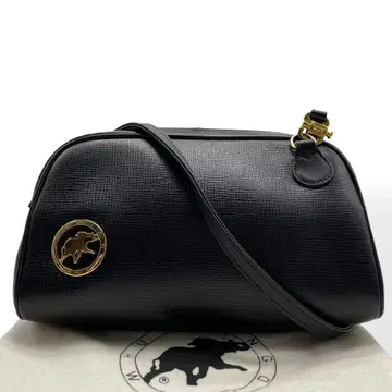 컨디션 최상 레어 HUNTING WORLD 숄더백 가죽 블랙