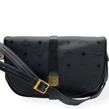 새상품급 MCM Visetos 숄더백 블랙