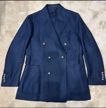 [ 새상품급 ] 딸리아또레 네이비 더블 브레스트 테일러드 자켓