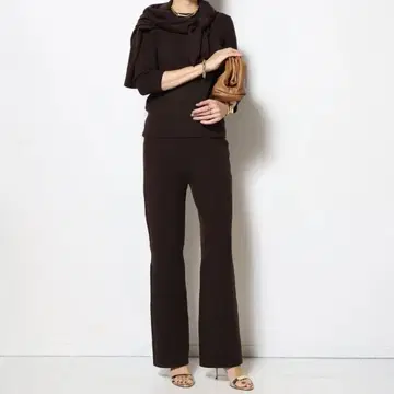 WONDER RIB 크루넥 풀오버, RIB 팬츠