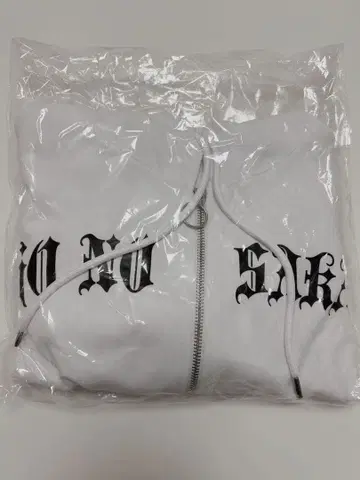 아호노 사카타 사카타 복권 후드티 화이트 미개봉