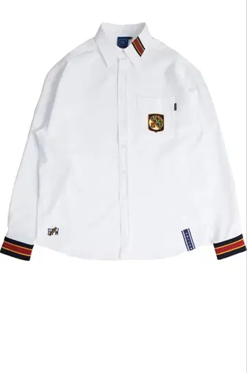 한류 스타 착용 STRIPED CUFF SHIRT