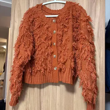 LOWRYS FARM 프린지 2Way 가디건