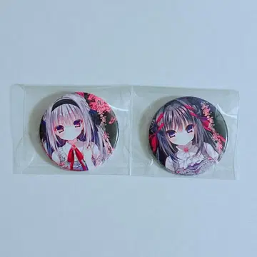 진애의 백합은 붉게 물든다 캔뱃지