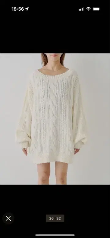 치코 백 오픈 케이블 루즈 원피스