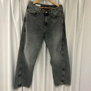 ZARA 남성용 배기 데님 42