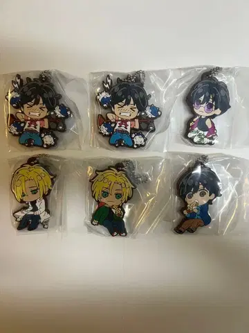 BANANAFISH 데포라바 러버 스트랩 6종 세트 아쉬 영니