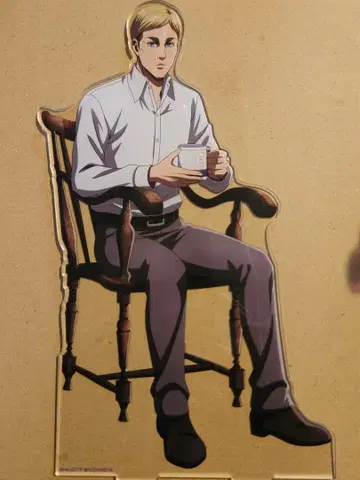 진격의 거인 엘빈 BIG 아크릴 스탠드 (받침대 느슨함)