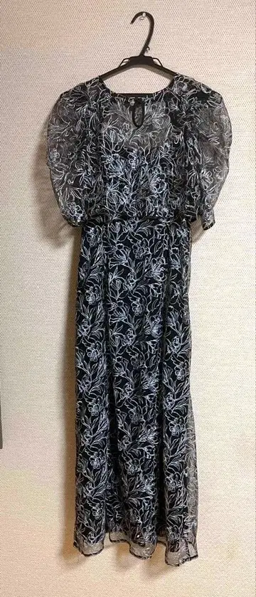 블랙 레이스 드레스 M 사이즈