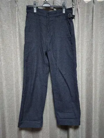 25ss MHL. COTTON NYLON DRILL D.NAVY 팬츠