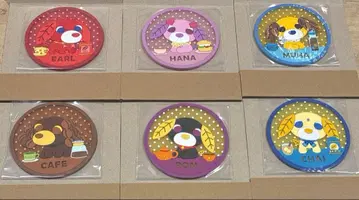 오차이누 클리어 러버 코스터 6장 세트