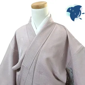 C20 치도리야 작가 작품 기모노 츠케사게 츠지가하나 보라색