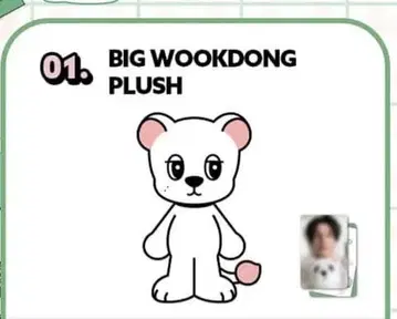 2025 일본 팝업 스토어 한정판 이동욱 빅 우크동 봉제 인형