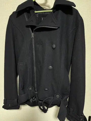 남성용 자켓 코트 검정 블랙