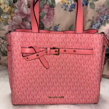 미사용품 MICHAEL KORS 핑크 토트백 2way