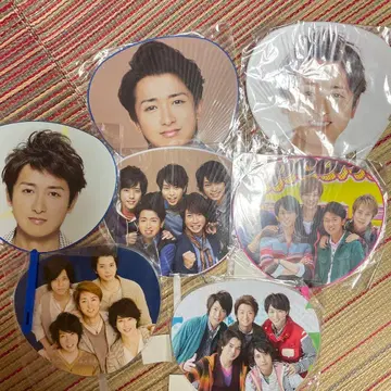 쟈니즈 부채 세트