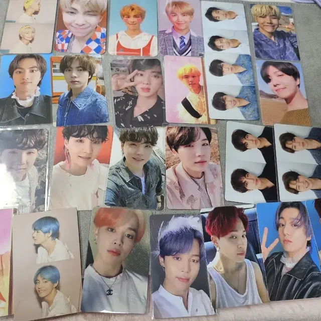25장 일괄 bts 방탄 앨범 포카