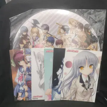 Angel Beats! B상 10주년 메모리얼 캔뱃지 & 엽서 세트