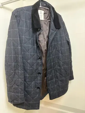 오리히카 GARAGE 그레이 퀼팅 자켓