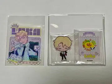 에이리언 스테이지 애니메이트 카페 아크릴 스탠드 루카 미니 캐릭터 스티커