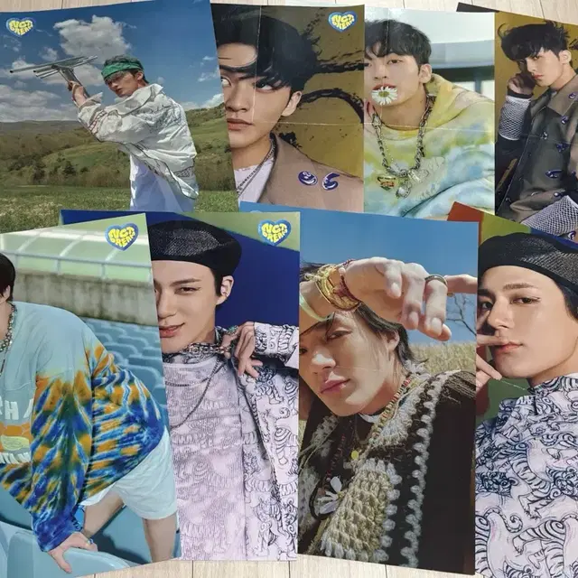 엔시티드림 헬로퓨처 앨범 포스터 마크 제노 해찬 재민 천러 지성