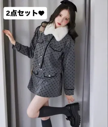 [ 새상품급 ] NICE CLAUP 셋업 2점