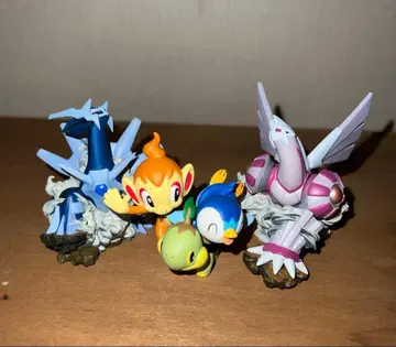 포켓몬 카이요도 한정판 오리지널 피규어 디아루가 파르키아 출발의 동료