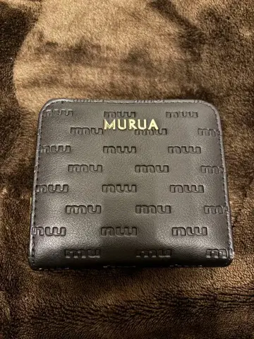 MURUA 블랙 접이식 지갑