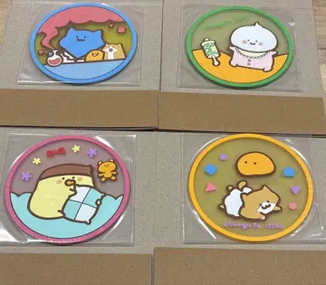 오분구토잇쇼 클리어 러버 코스터 4개 세트