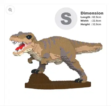 JENCA T-Rex 조립 블록 키트