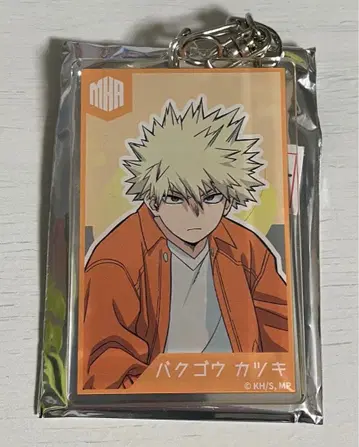 나의 히어로 아카데미아 바쿠고 카츠키 트레이딩 카드 키링