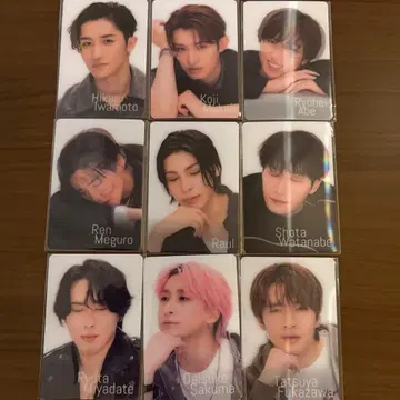 [ 익명 배송 ] SnowMan 치라미 카드 9종