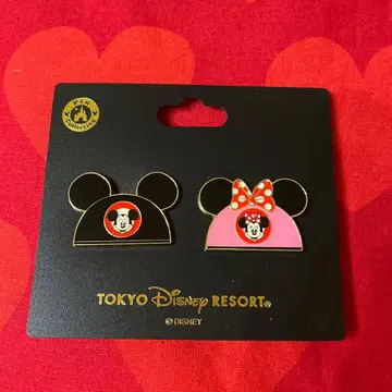 디즈니 핀 배지 미키 미니 이어 햇 디즈니 리조트