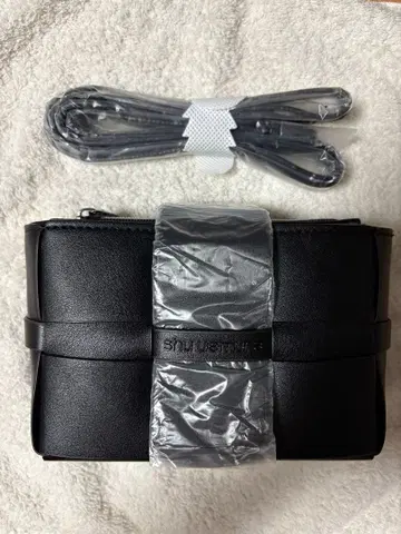 블랙 숄더백 오리지널 파우치 포함