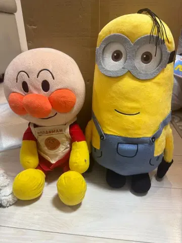 봉제 인형 세트 호빵맨 미니언 토끼 개 곰