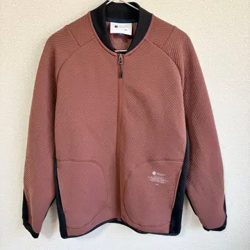 미즈노 블레스 서모 립플 퀼트 리브 칼라 자켓 L