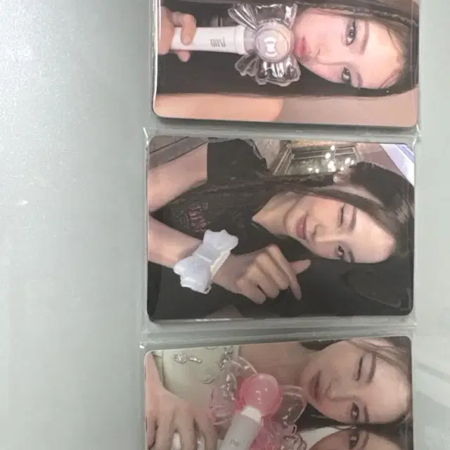 이즈나 응원봉 포카