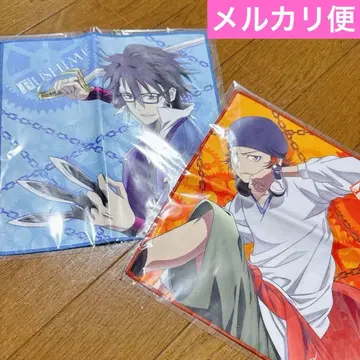 애니메이션 K 후시미 사루히코 얏타 미사키 손수건 미니 타월 2장 세트