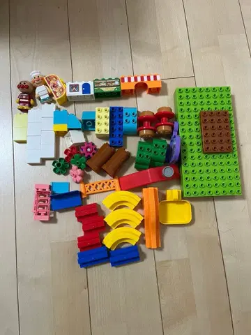 블록 라보 호빵맨 데굴데굴 블록 빵 배달 빵 공장 덤 포함