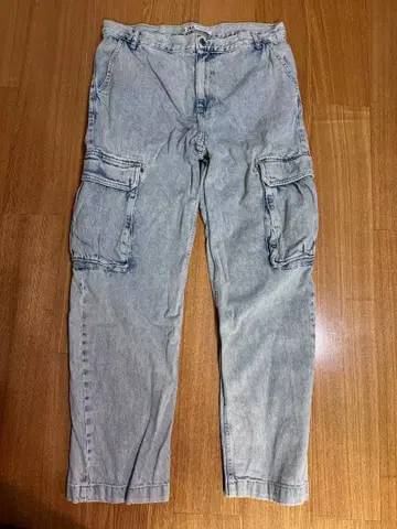 ZARA 카고 팬츠 라이트 블루 EUR 44