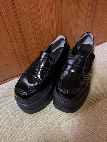 GRL 통굽 로퍼 블랙