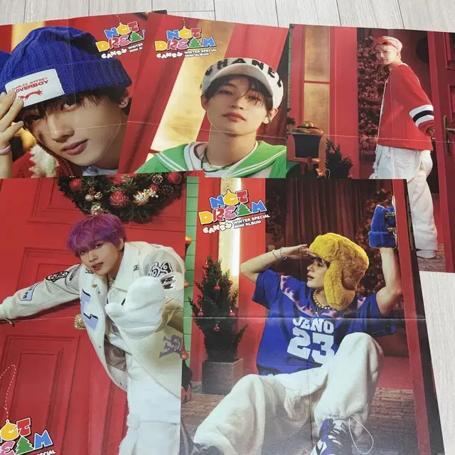 엔시티드림 캔디 앨범 포스터 제노 해찬 재민 천러 지성