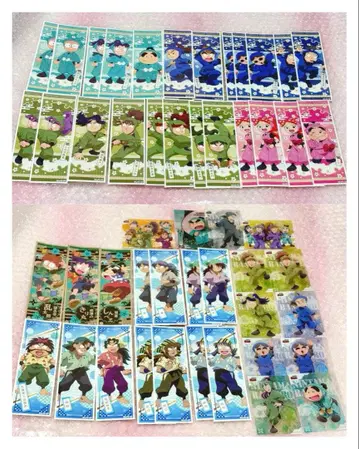 닌타마 닌타마 란타로 롱 스티커 클리어 카드 세트