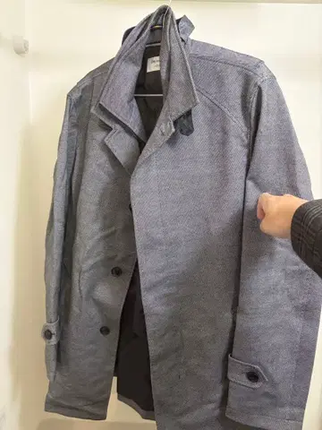 ORIHICA 그레이 트렌치코트