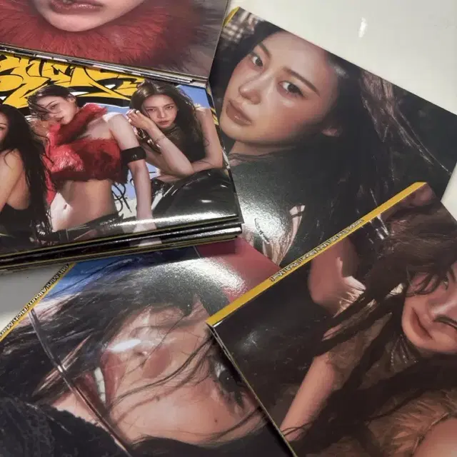 장당 0.1)에스파 리치맨 윈터 카리나 지젤 닝닝 개봉 앨범