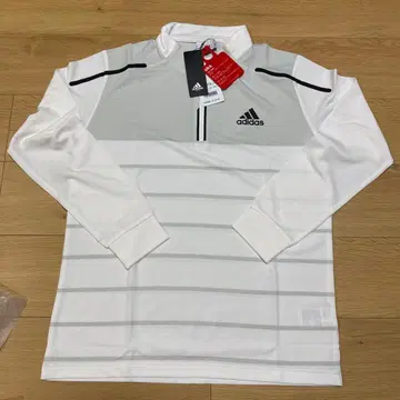 adidas 골프 긴팔 셔츠 화이트