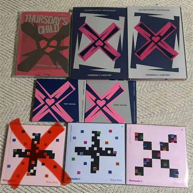 투바투 개봉 앨범 싸게 팔아요