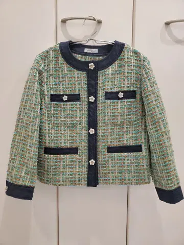 AUSTIN REED 그린 계열 테일러드 자켓 38