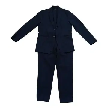 네이비 캐주얼 수트 2버튼